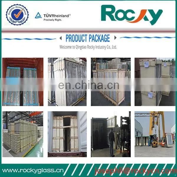 Solid Structure and Flat Shape clear float glass