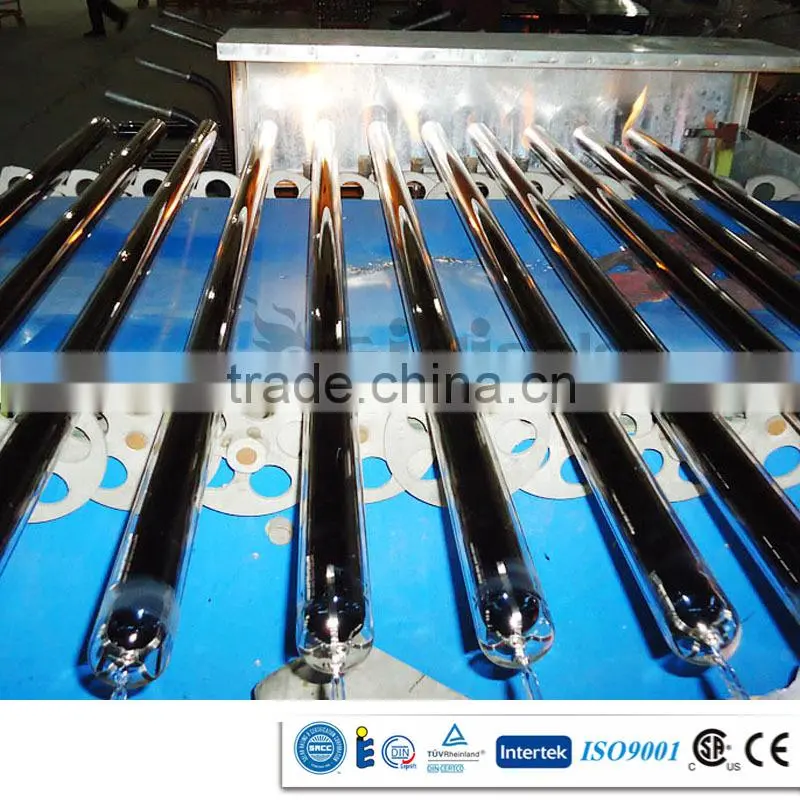 Green energy vacuum tube solar super collector ( CE, CCC, ISO9001, SRCC, Solar Keyma