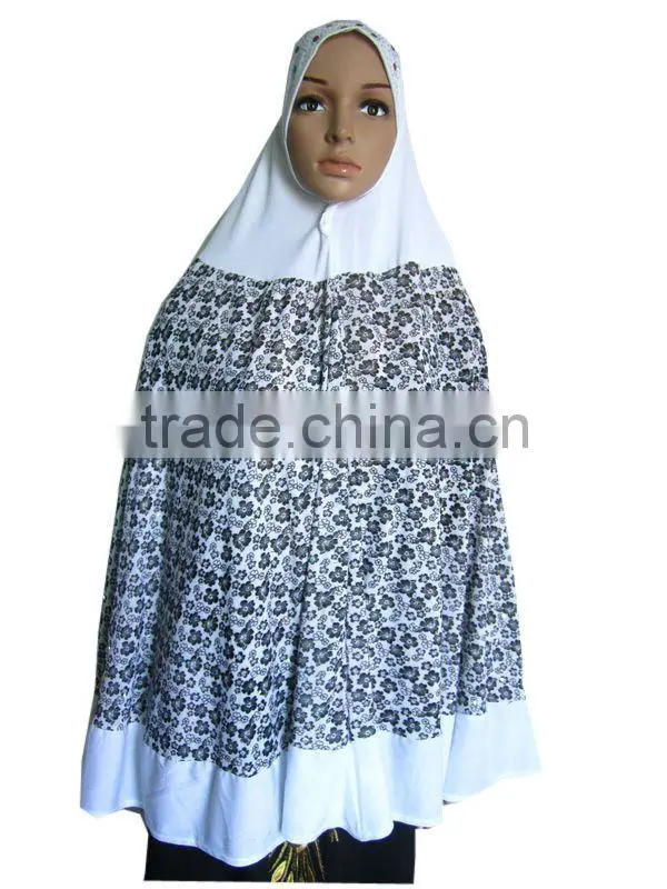 A526 Printed 1.1*1.2m BIG HIJAB