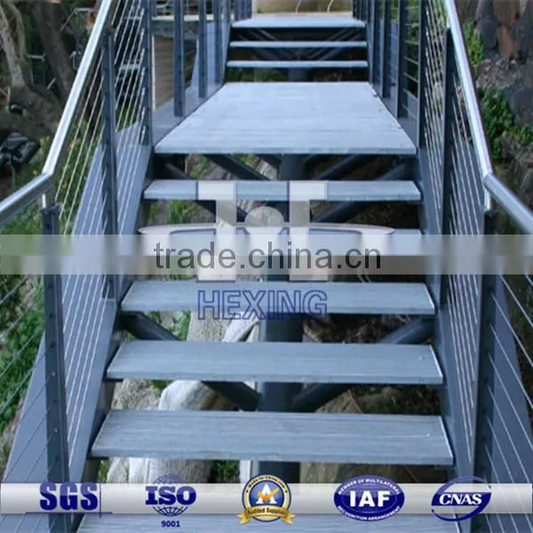 Galvanized/Stainless Steel Steel Grating Stair Tread