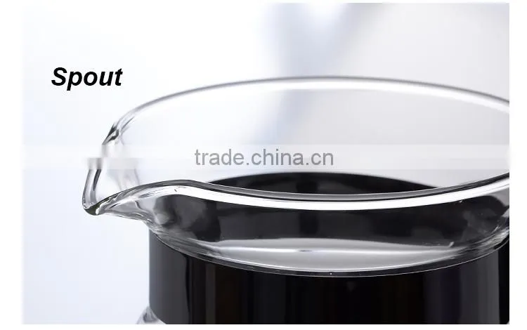 made in China BPA free promotion economic water pot water jug heat insulation glass water pot