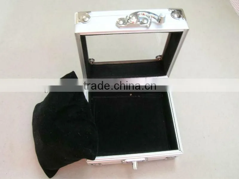 corrosion resisting hard shell raved watch case with code lock and handle