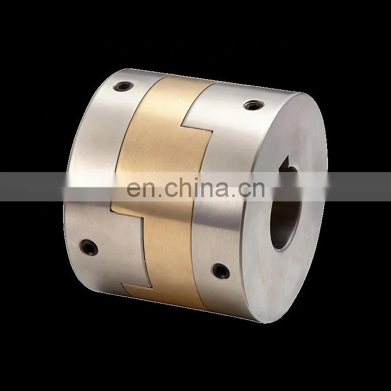 High Regidity ISO Certificate DFCG Stainless Steel Drive Shaft Coupling Flexible Type Keyed Keyway Sliding Oldham Coupler