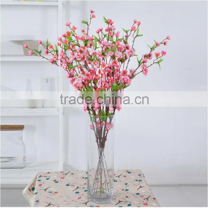 Popular Artifcial Flowers with Green Leaves, Home Decoration