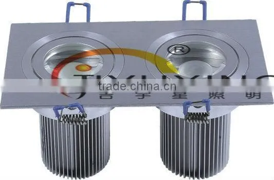 GUZHEN 2*7W COB aluminum Square down light