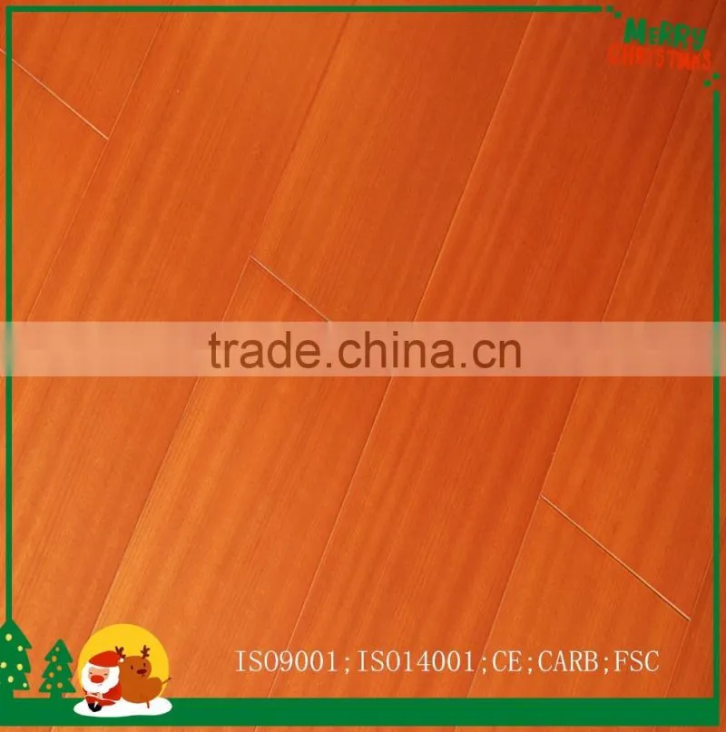 Attractive and Durable Smooth Surface Multilayer Birch Engineered Timber Flooring