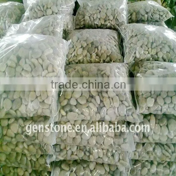 sample of five color pebble stone