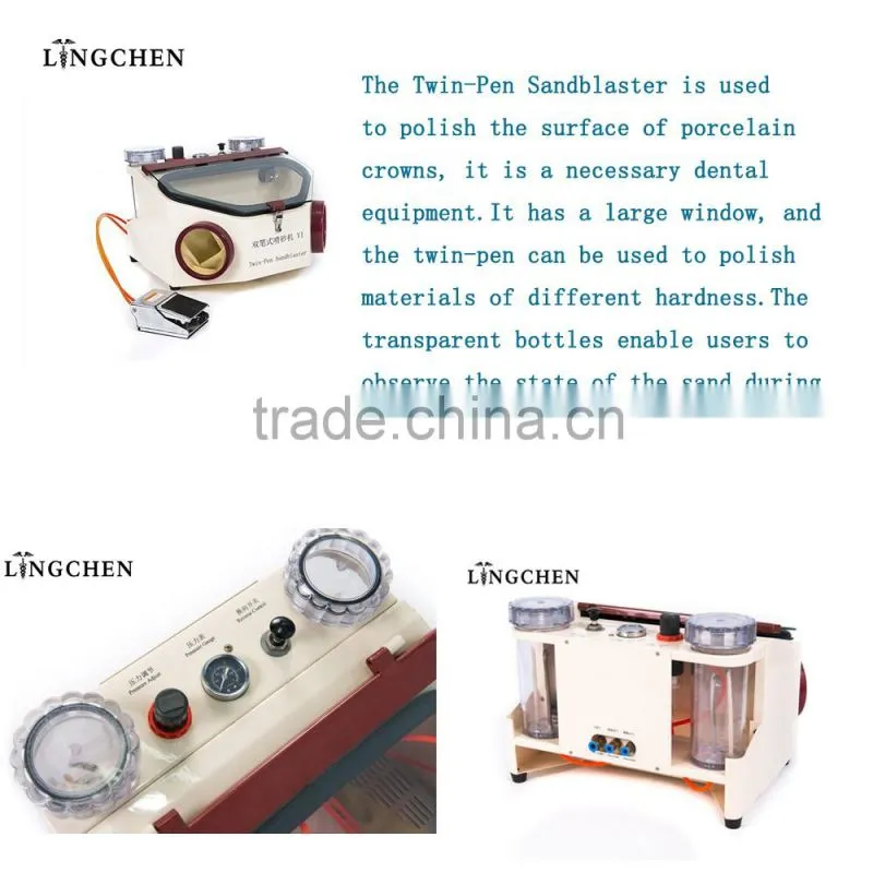 Dental equipment sandblaster dental lab sandblaster machine for sale