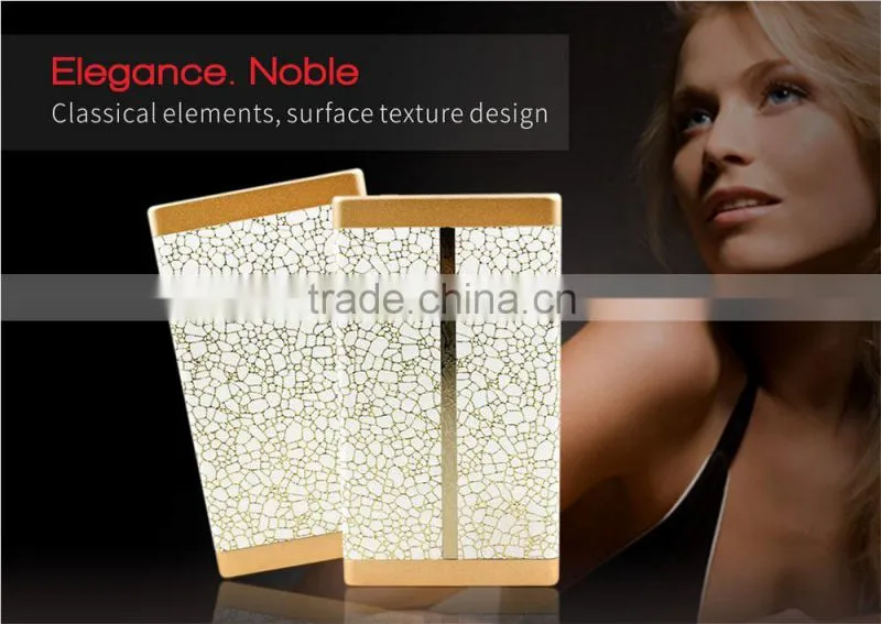 OEM/ODM 8000mah mobile leather power bank