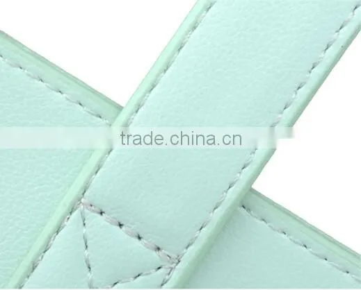 2015 Best Selling Fashion candy color Lady Leather Handbag