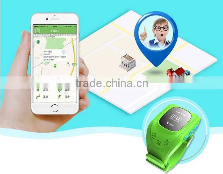 Eletronic Gift Safe Keeping SOS GPS Tracking Bracelet For Kid