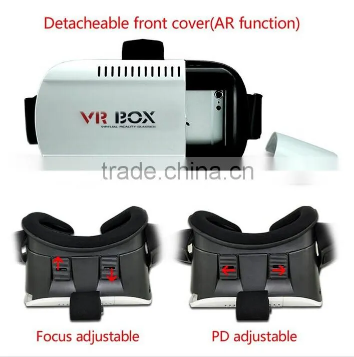 VR Box 2 Generation Virtual Reality 3D vr box google carboard 2.0 box