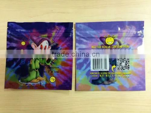 11g OMG potpourri bag /Mr.nice guy herbal incense bag with heat sealed