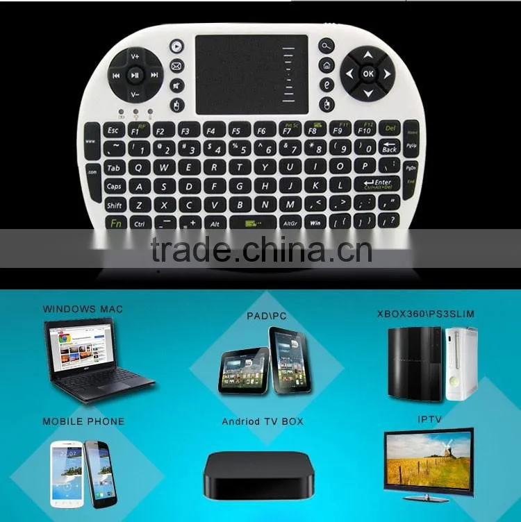 Wireless Keyboard Rii i8 fly Air Mouse Handheld Keyboard for TV BOX PC Laptop