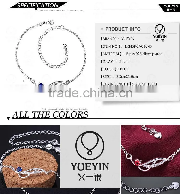 Handmade Korean Design Brass More Styles Fashion Anklet For Women