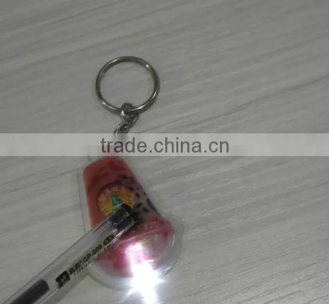 Hot selling squeeze keychain/LED keychain with cheap price