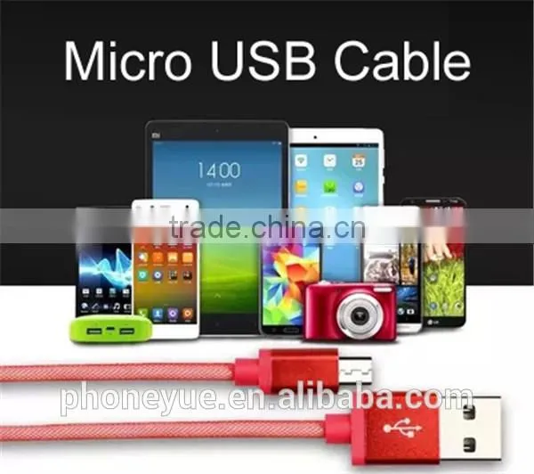 fishing net bulk nylon braided usb charger cable for iphone 5