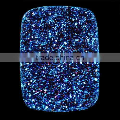 Mysterious Agate Geode Druzy Drusy Cabochon