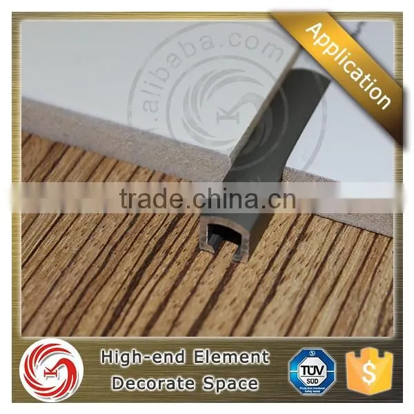 Elegant appearance aluminum listello in tile accessories