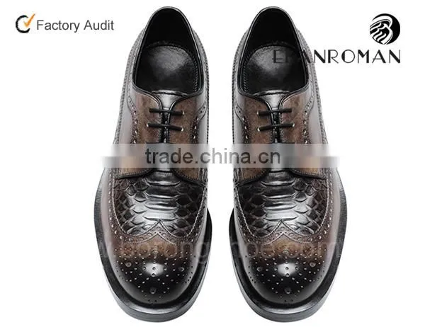 Fashionable Classical luxury business Goodyear welted handmade shoes