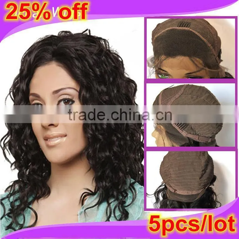 Unprocessed wholesale raw natural short human hair wigs for young women
