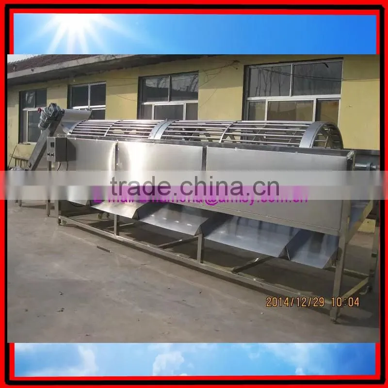 Potato/Carrot/Ginger Washer Peeler and Sorter|Onion Washing and Grading Machine