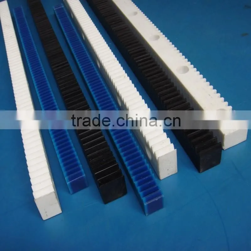 Guangzhou Engineering Plastics OEM MC nylon gear rack for sliding gate nylon66 gear rack