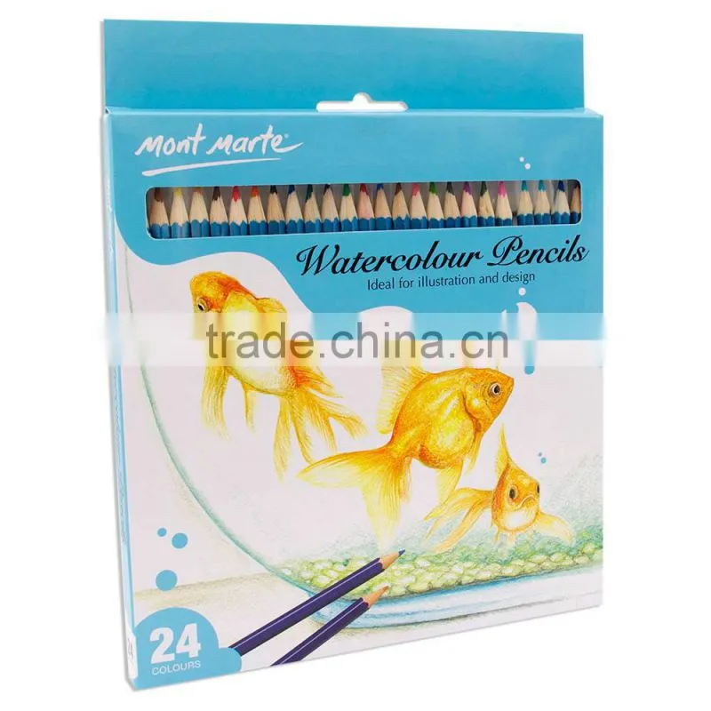 Mont Marte Watercolour Pencils 24pce