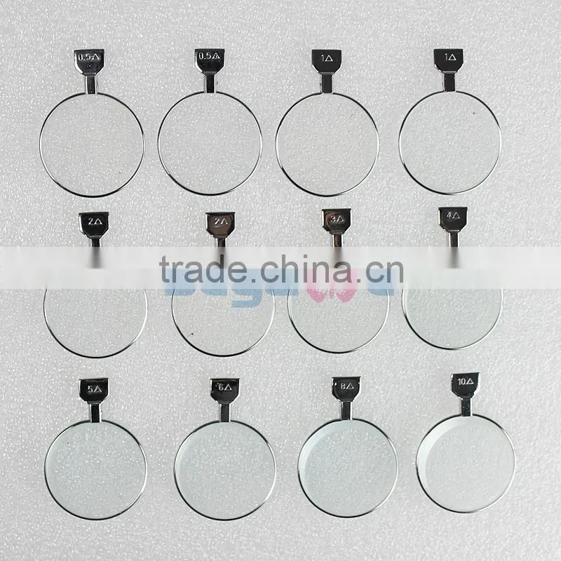 The Latest Top Quality Aluminium Case Metal 266 PCS 36.5 MM Trial Lens Set