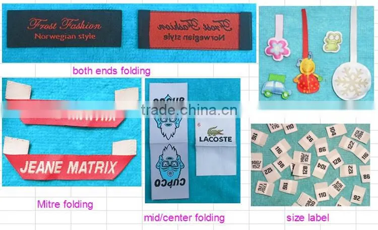 new design high quality clothing labels