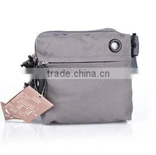 grey polyester waist bag
