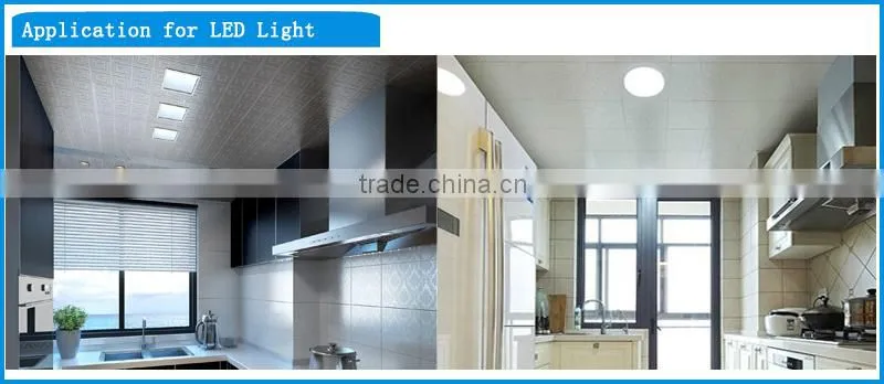 2015 high square flat led drop ceiling light panels