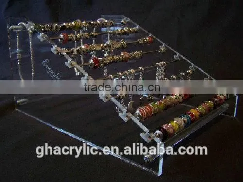 GH-RZ359 2013 and 2014 hot sale popular clear acrylic bracelet display