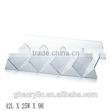 GH-RZ261 High polished Durable and elegant Acrylic Wine Bottle Display Rack