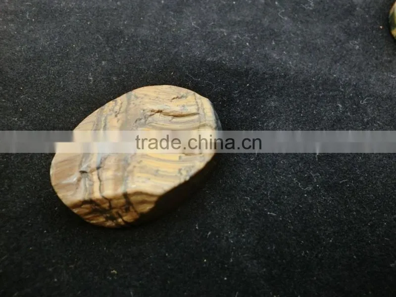 Natural Oval Shape Tiger Eye cabachon gemstone