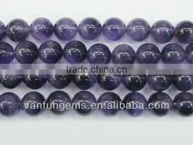 Wholesale 2-20mm polish Natural Amethyst round beads for jewelry