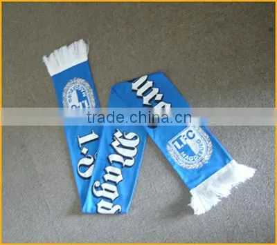 Football Promotion Custom Knitted Fan Scarf