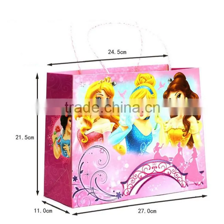 Yiwu factory wholesale custom paper bag for jewelry