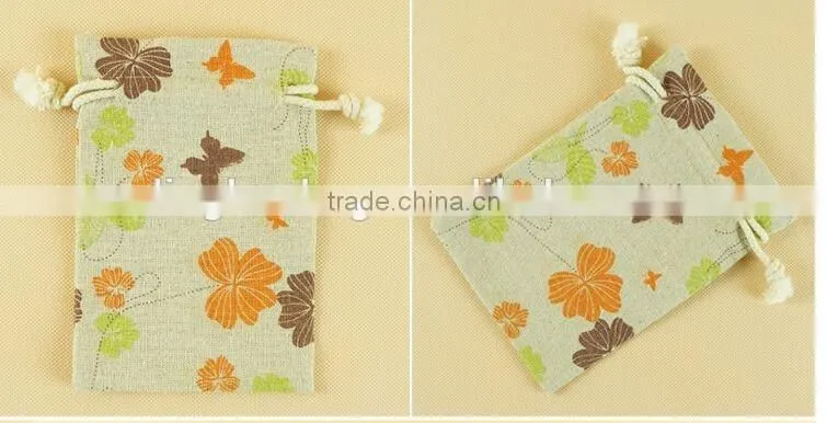2015 hot sale small cotton sling grocery bag
