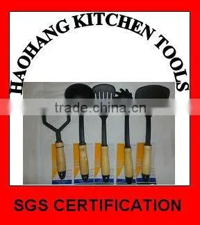 Hot sale Nylon kitchen utensils for cooking set,unqiue silicone kitchen utensils