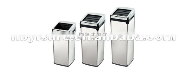 sensor dustbin 5042LE 42L Colored Square Shape sensor Dustbin