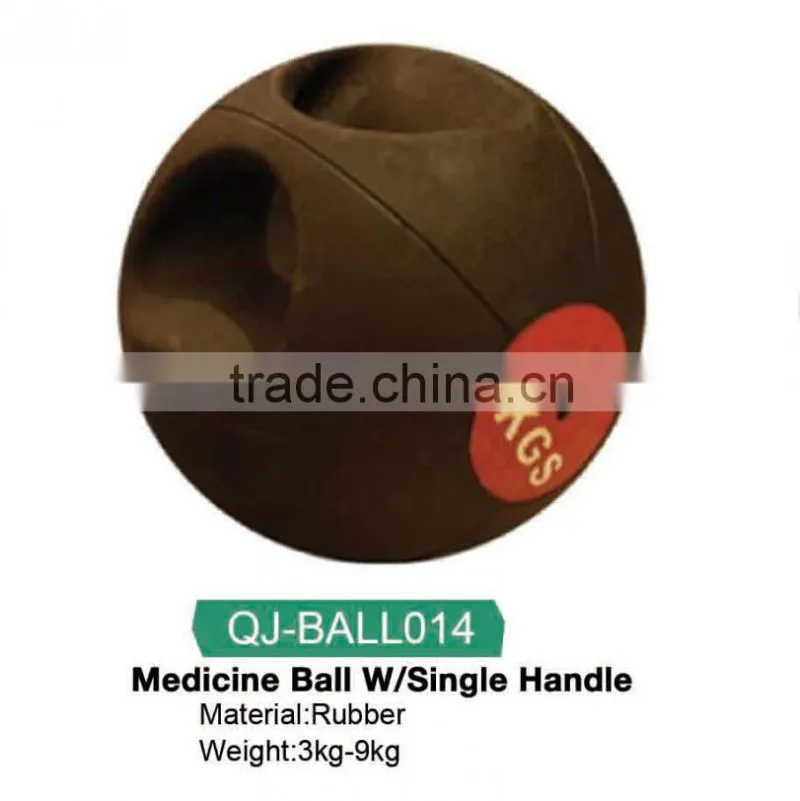 High quality rubber medicine ball qj-ball014