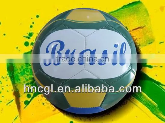 leather soccer balls china