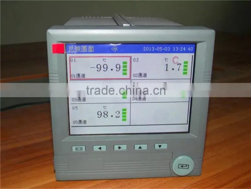 16 channel paperless chart recorder