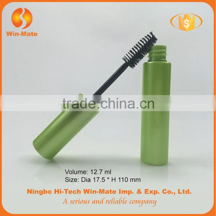 hot cheapest plastic empty 12.5ml green mascara tube