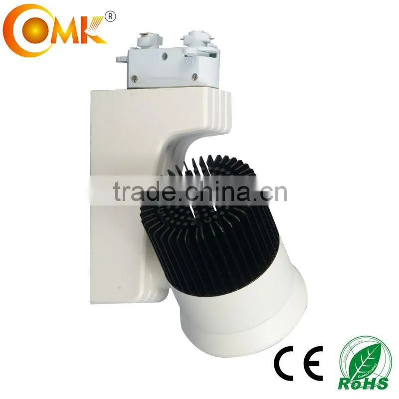 25w Sharp COB Dimmable Led Track Rail Light