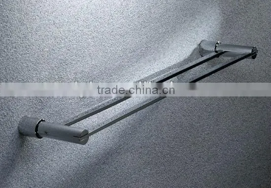 bathroom double towel bar