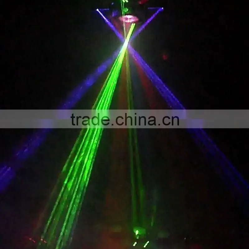 Combined led&laser octopus/green laser light
