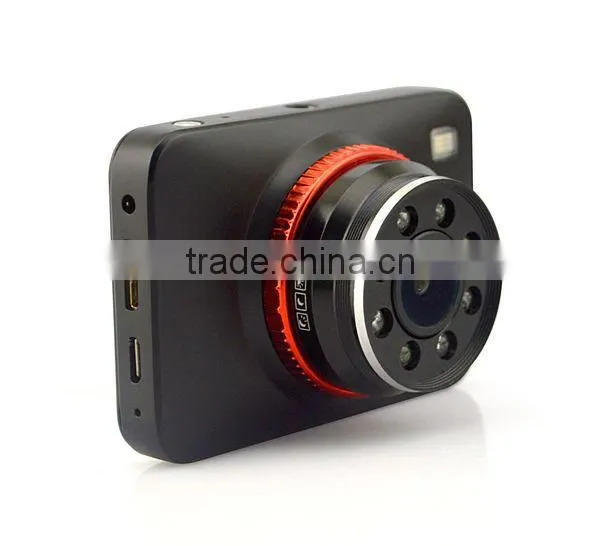 2.7inch hd tft screen 150 degree with GPS G-sensor WDR high quality car blackbox