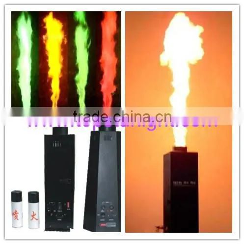 DMX 512 spray fire machine portable stage equipment fire machine six corner spray fire machine